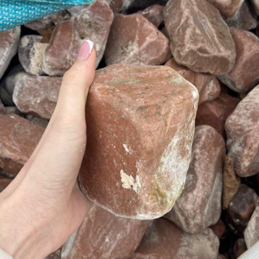 Галька Червона кварцитна